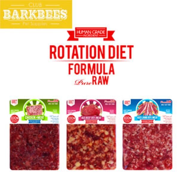 addict by nature economic rotation diet 6x500gr raw food rawmix (copy)