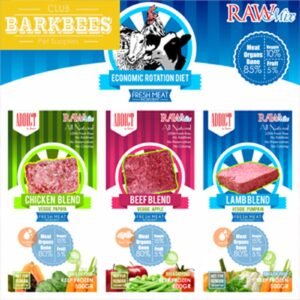 addict by nature beef blend formula sapi raw food rawmix (copy)